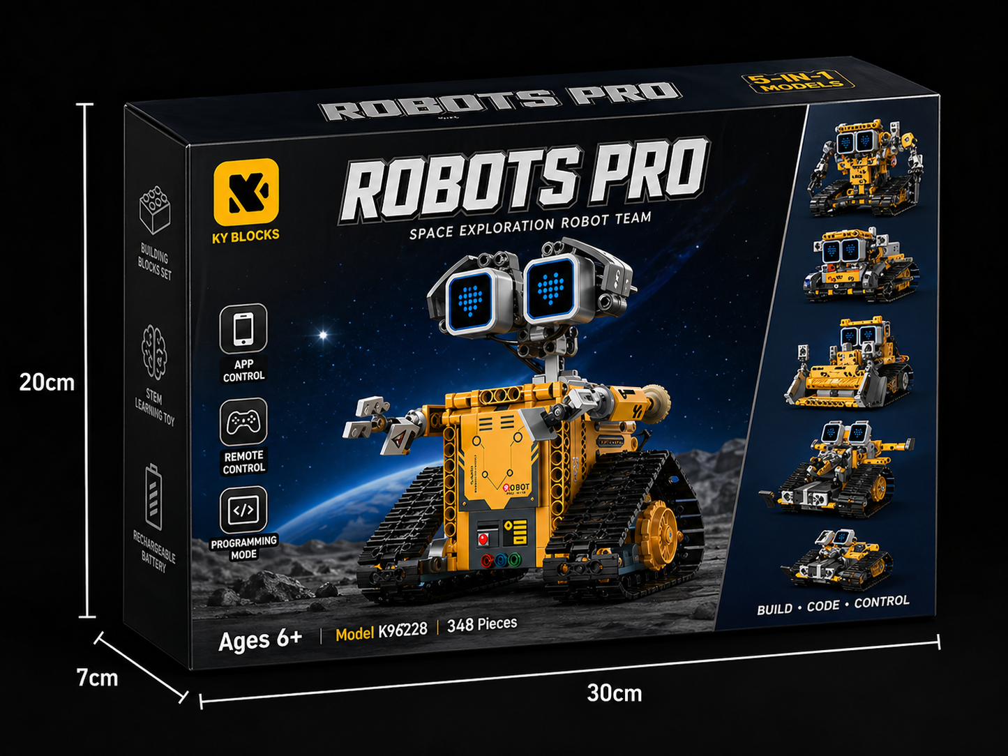 ๐ค 5-in-1 Smart Coding Robot Kit