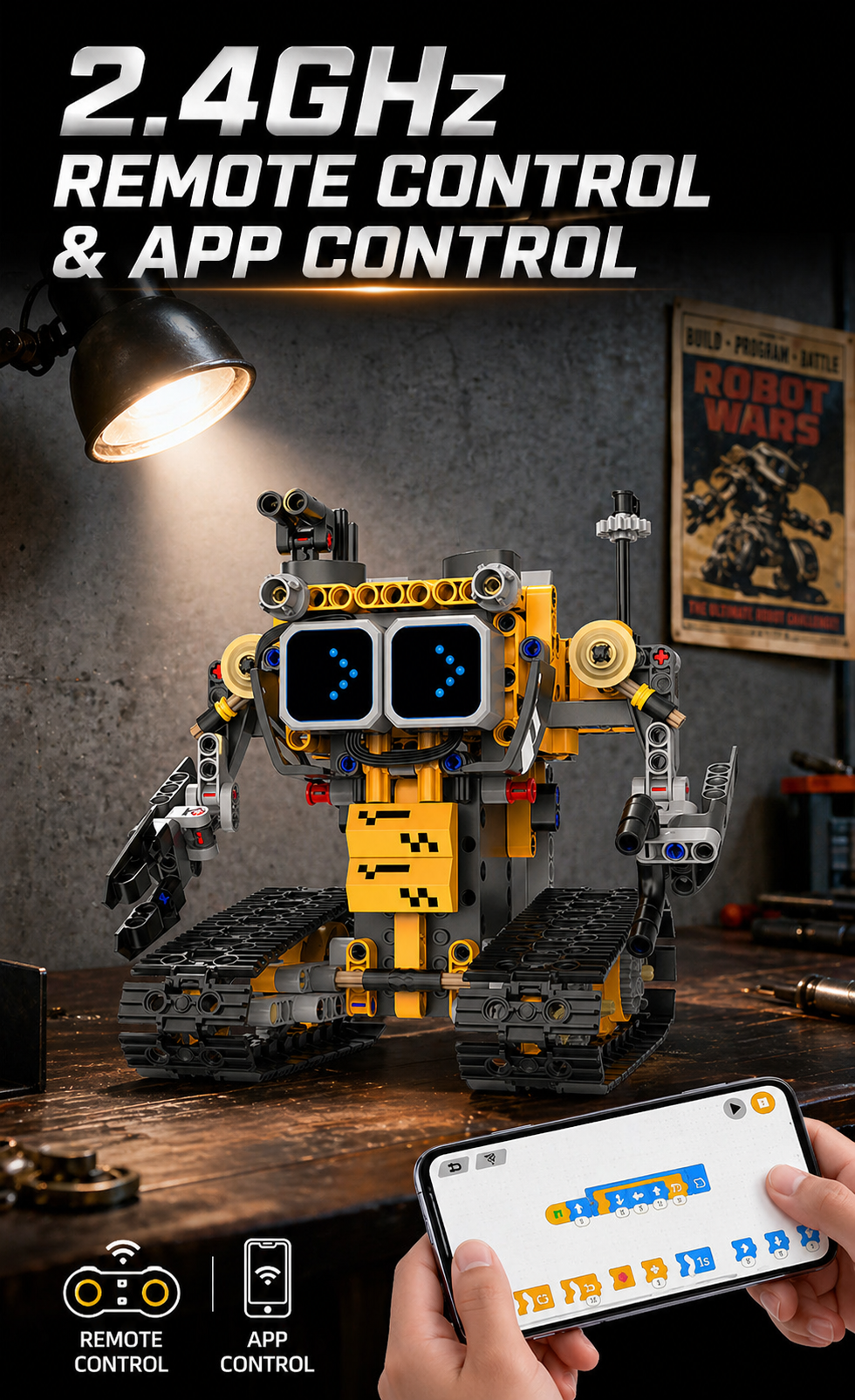 🤖 5-in-1 Smart Coding Robot Kit