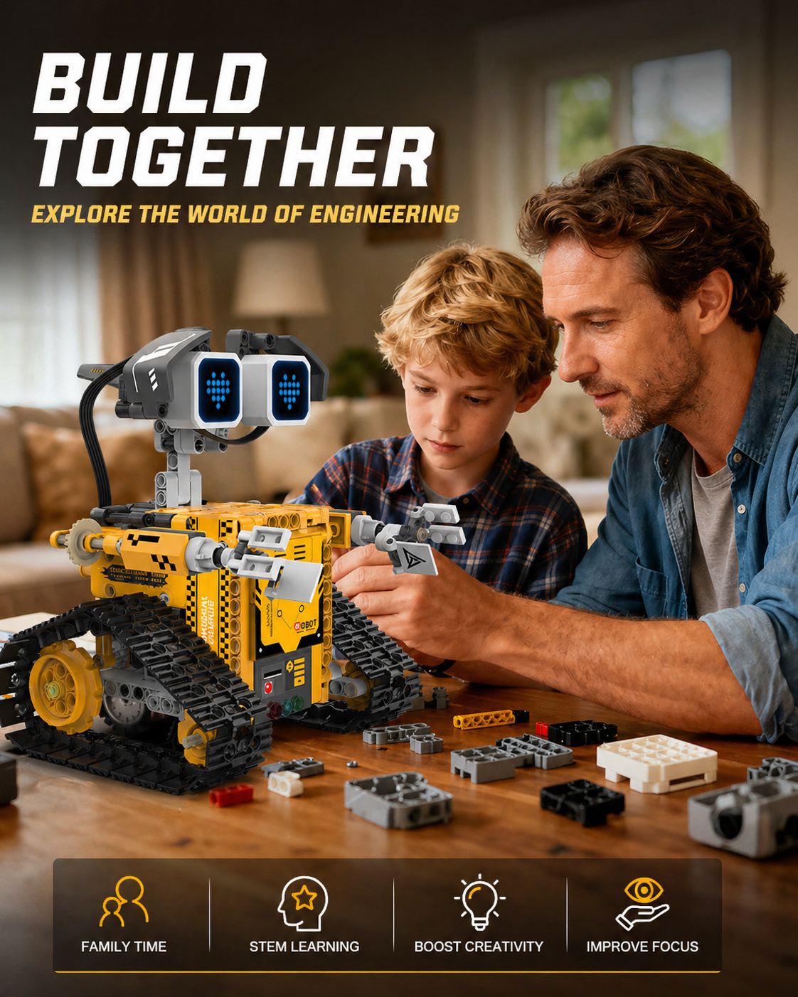 🤖 5-in-1 Smart Coding Robot Kit