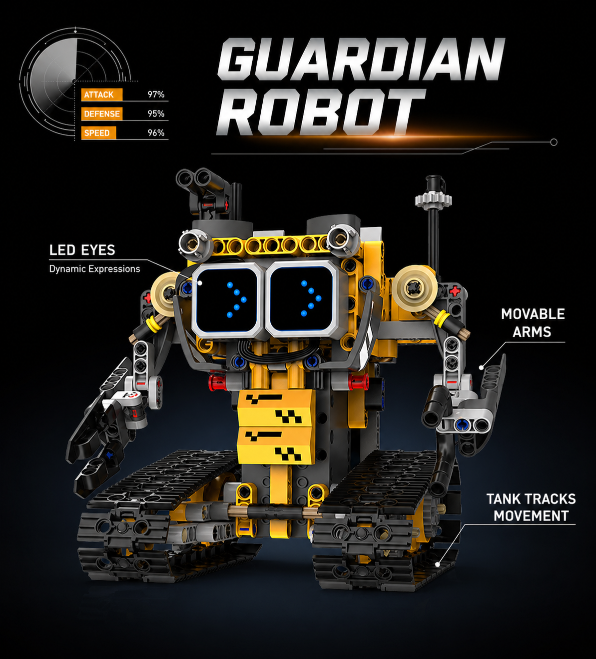 🤖 5-in-1 Smart Coding Robot Kit
