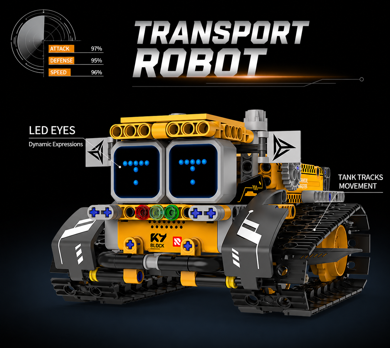 🤖 5-in-1 Smart Coding Robot Kit